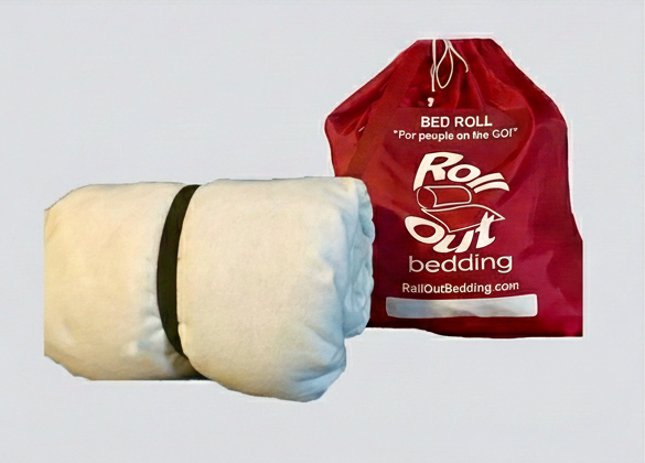 red-bag-with-bedding Rollout Bedding with Red Bag
